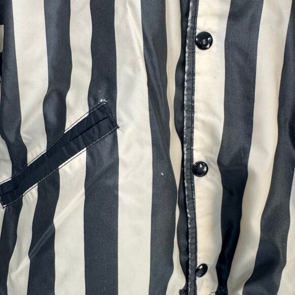Vintage USA Cliff Keen Striped Referee Jacket Medium Reversible (READ) - Picture 10 of 12